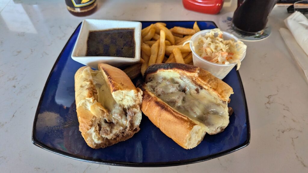 French Dip Summer Plate Special at Celtic Conch in Key West