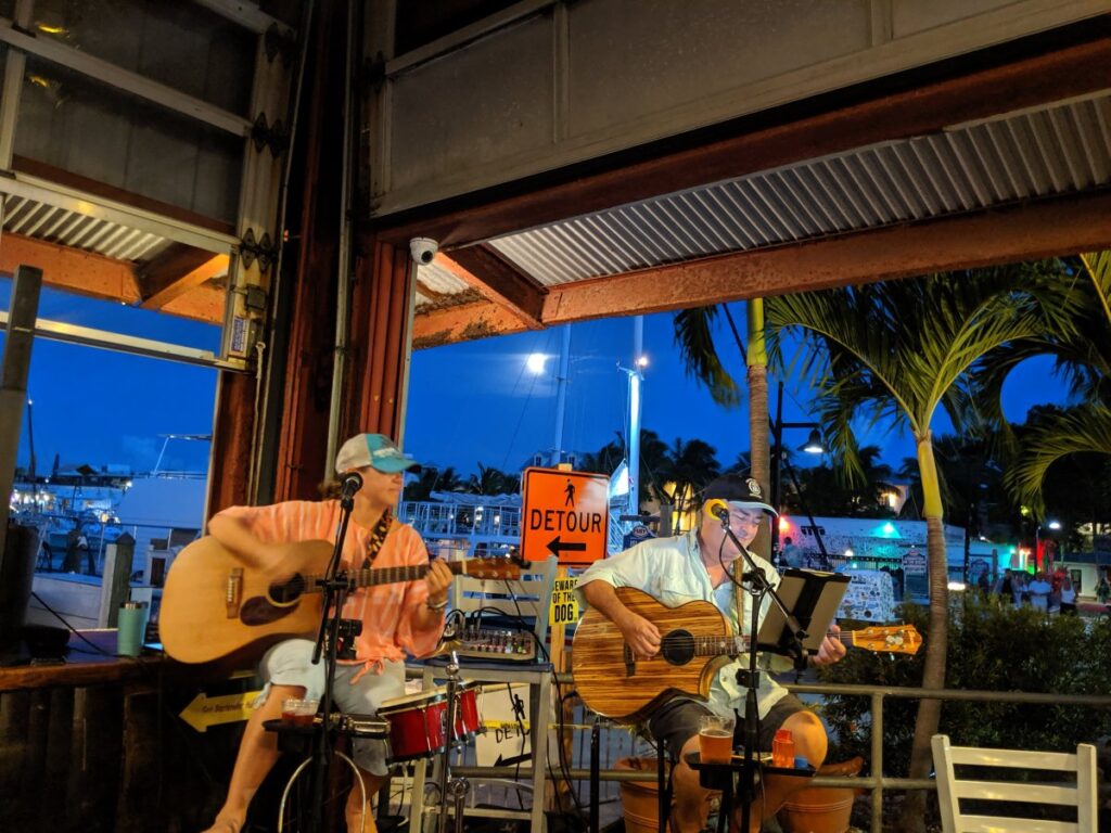 Live music at Key West Historic Seaport