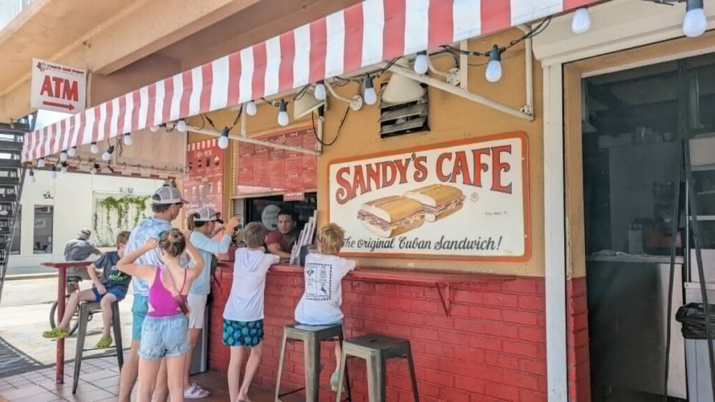 Sandy's Cafe home of the original Cuban sandwich Key West