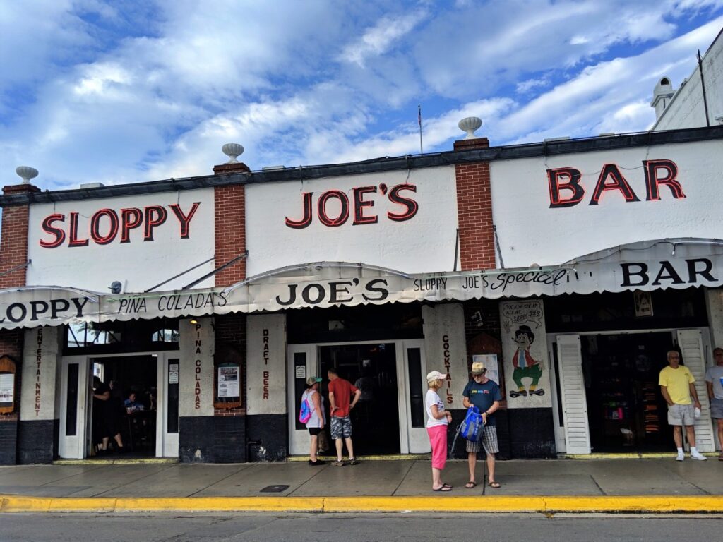 Sloppy Joe's Bar on Duval Street Key West