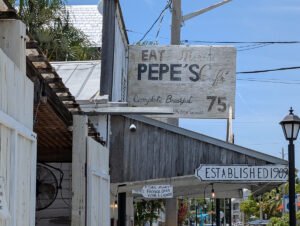 Pepe's Cafe on Caroline Street in Key West